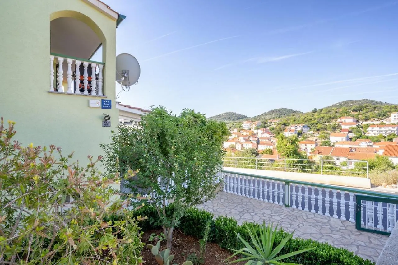 Apartment In Sali With Sea View, Balcony, Air Conditioning, Wi-Fi Croatia
